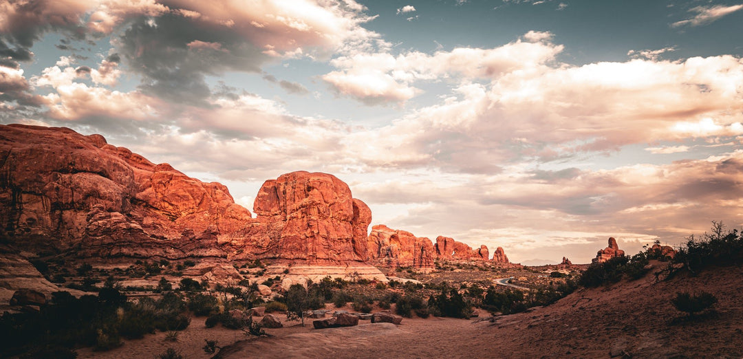 A Desert Sunset - Visiting This World