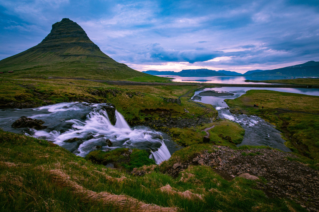 An Icelandic Sunset - Visiting This World