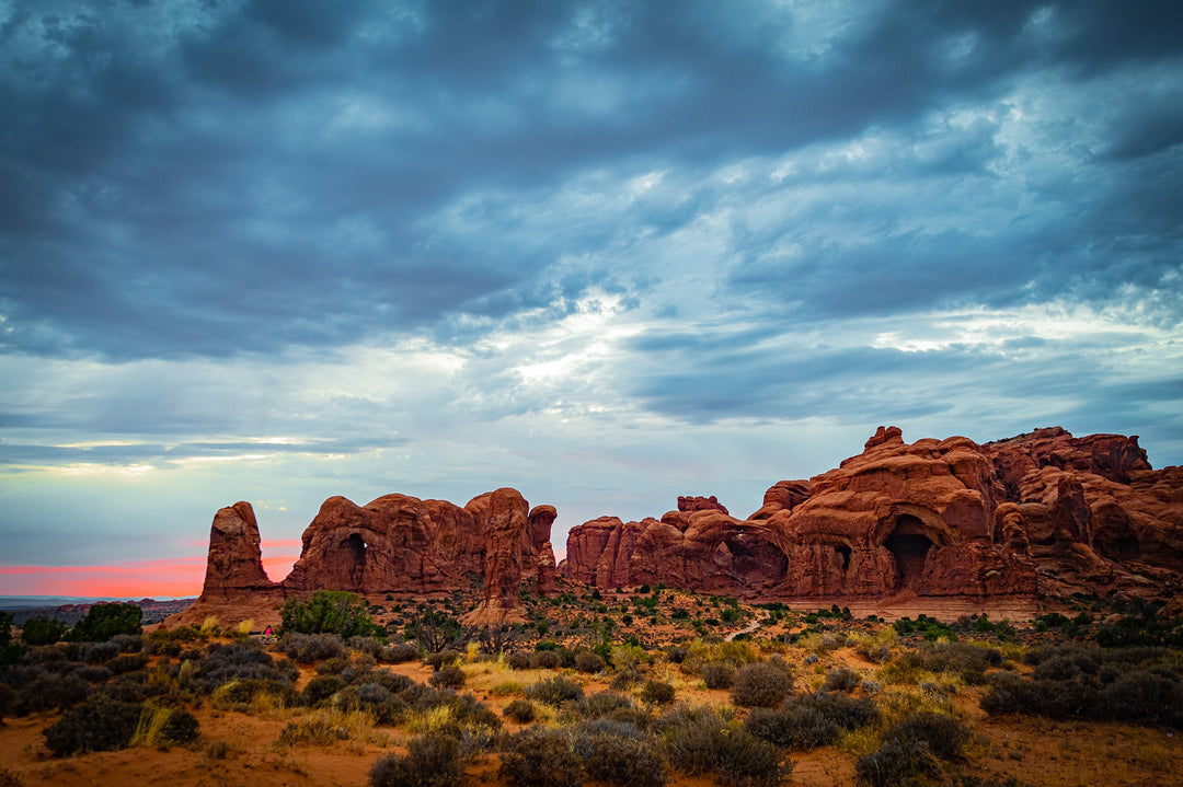 Arches at Sunset - Visiting This World