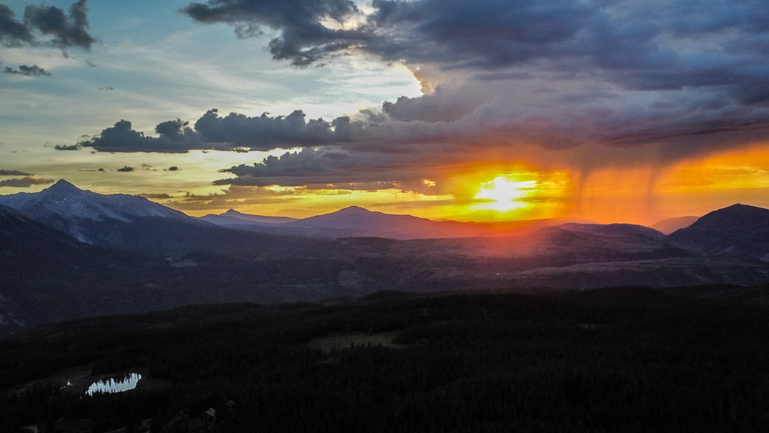 Rainy Sunset - Visiting This World