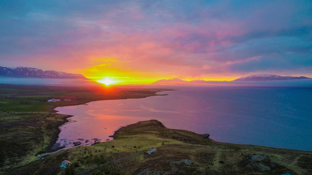 Sunset Over the Fjord Part 1 - Visiting This World