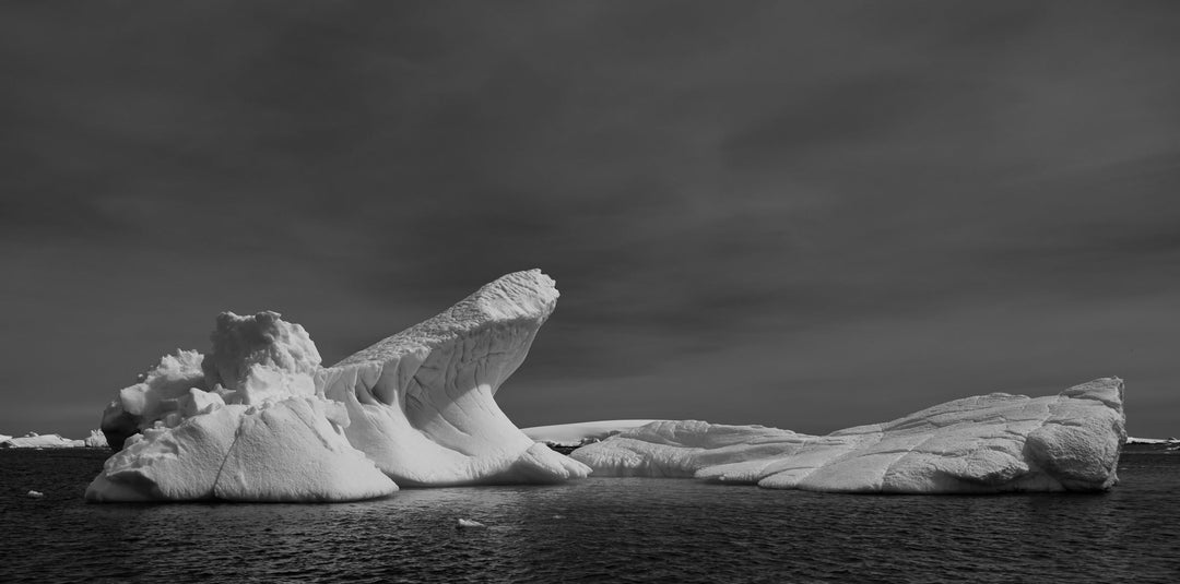 The Angles of an Iceberg in Black and White - Visiting This World