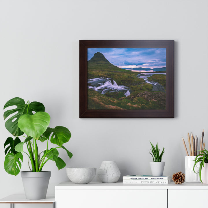 An Icelandic Sunset - Framed Print
