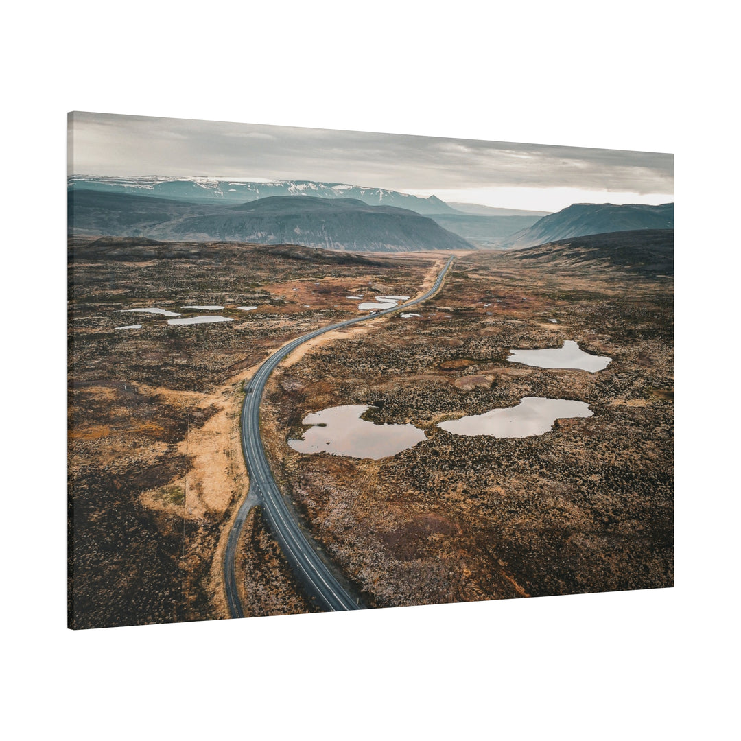 A Road Worth Traveling | Freedom | Matte Canvas Art Print | Elemental Escape Collection