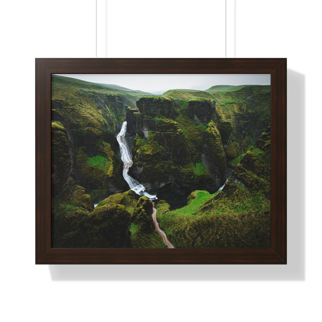 A Green Dream - Framed Print