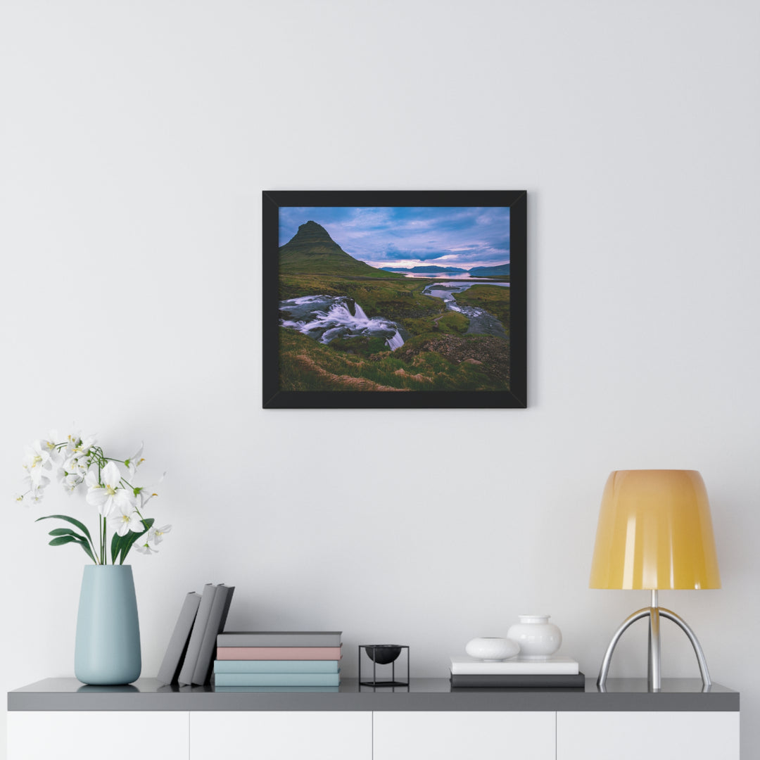 An Icelandic Sunset - Framed Print
