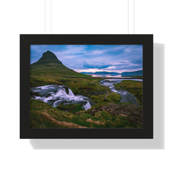 An Icelandic Sunset - Framed Print