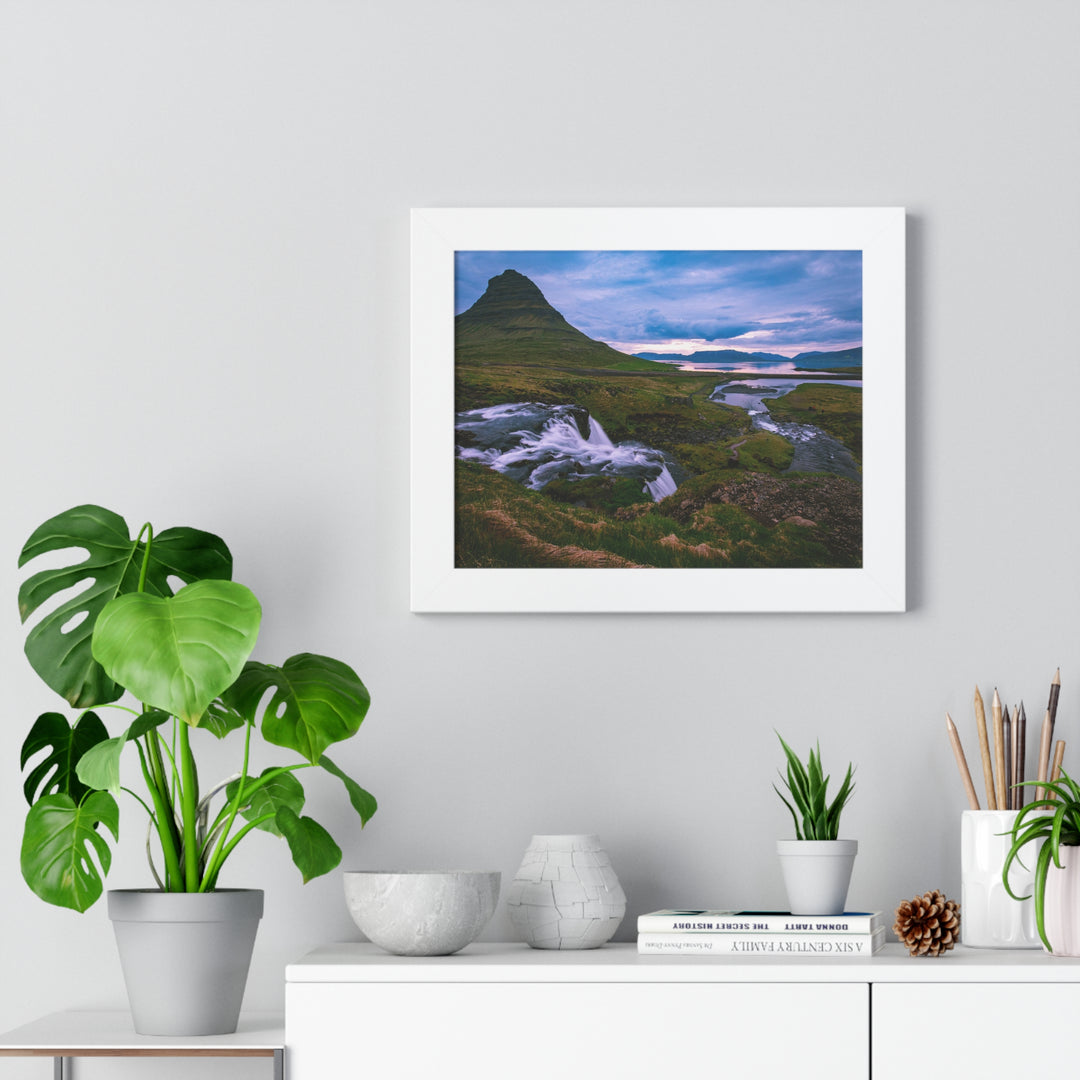 An Icelandic Sunset - Framed Print