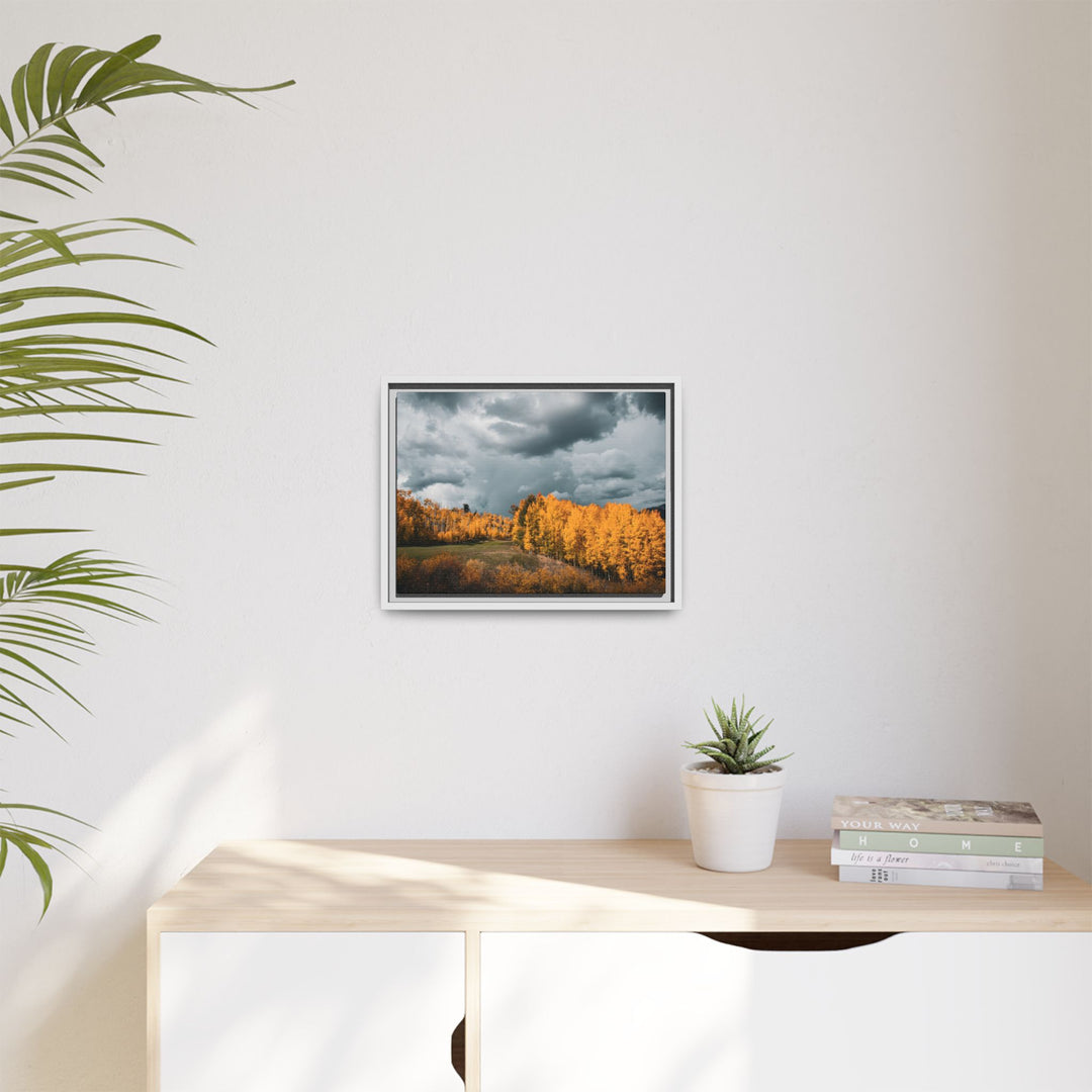 Courage | Framed Matte Canvas Art Print | Elemental Escape Collection