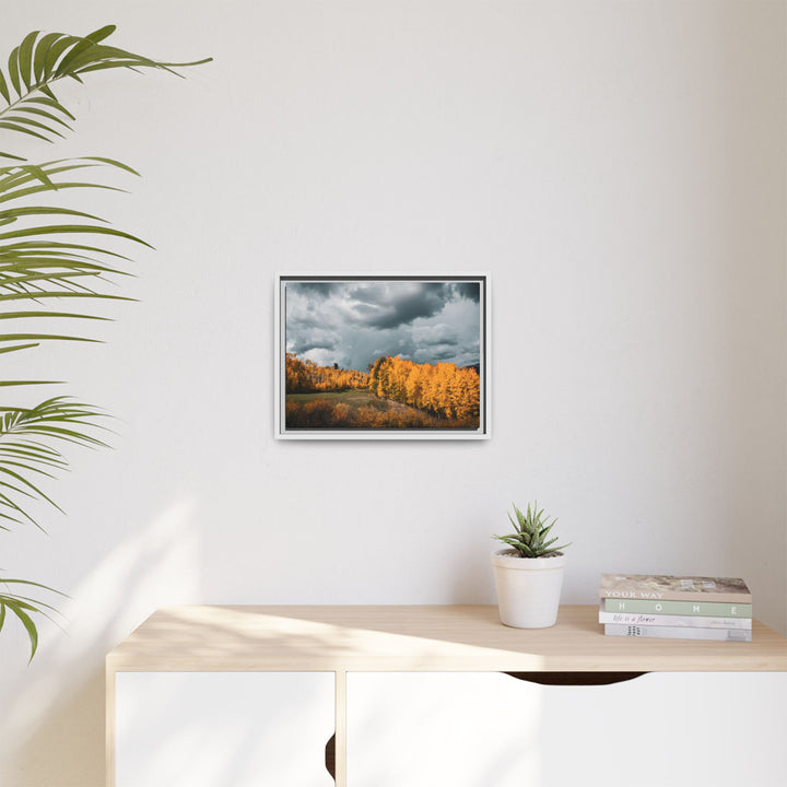 Courage | Framed Matte Canvas Art Print | Elemental Escape Collection
