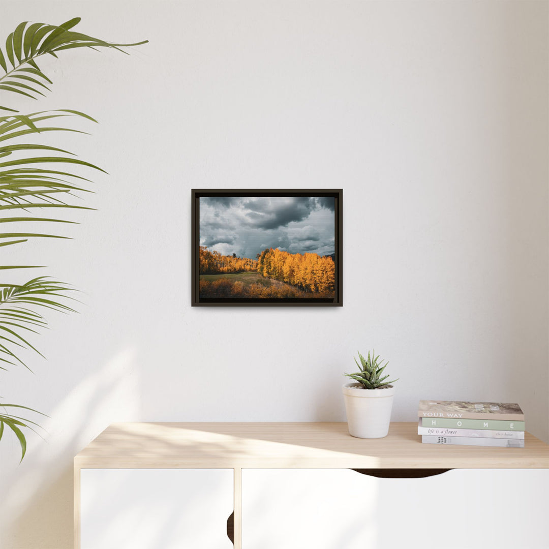 Courage | Framed Matte Canvas Art Print | Elemental Escape Collection