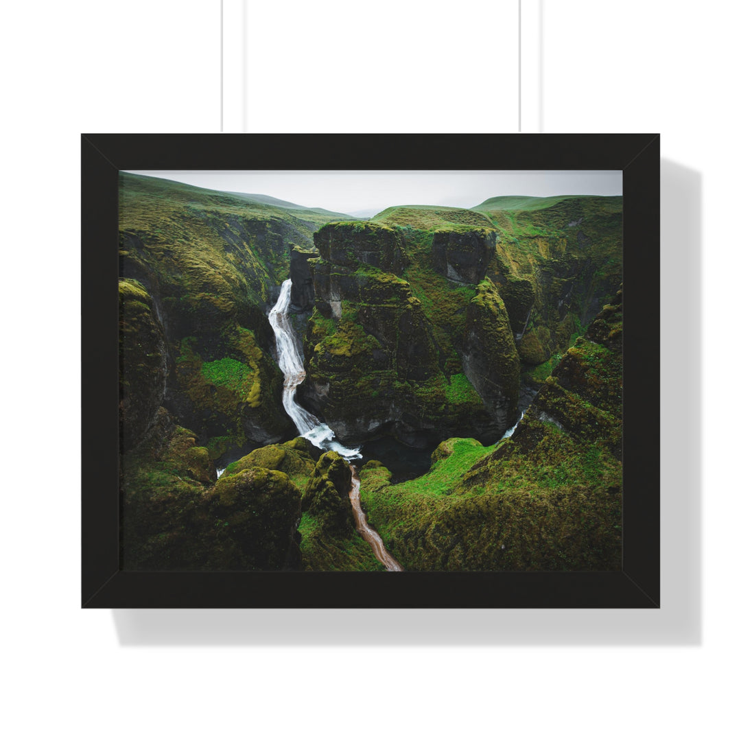 A Green Dream - Framed Print