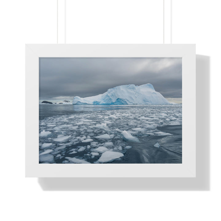 Lane of Ice - Framed Print