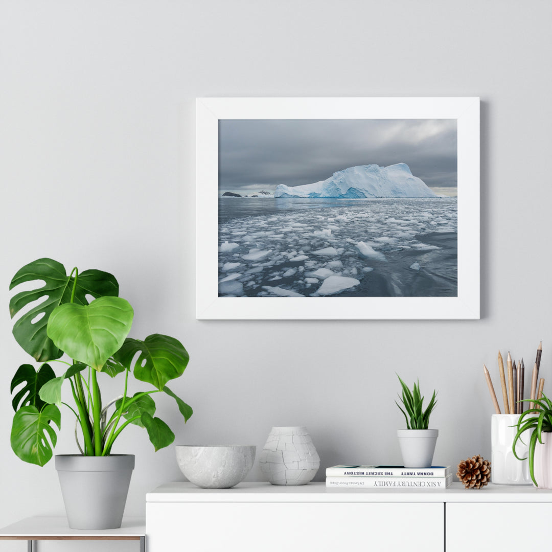 Lane of Ice - Framed Print