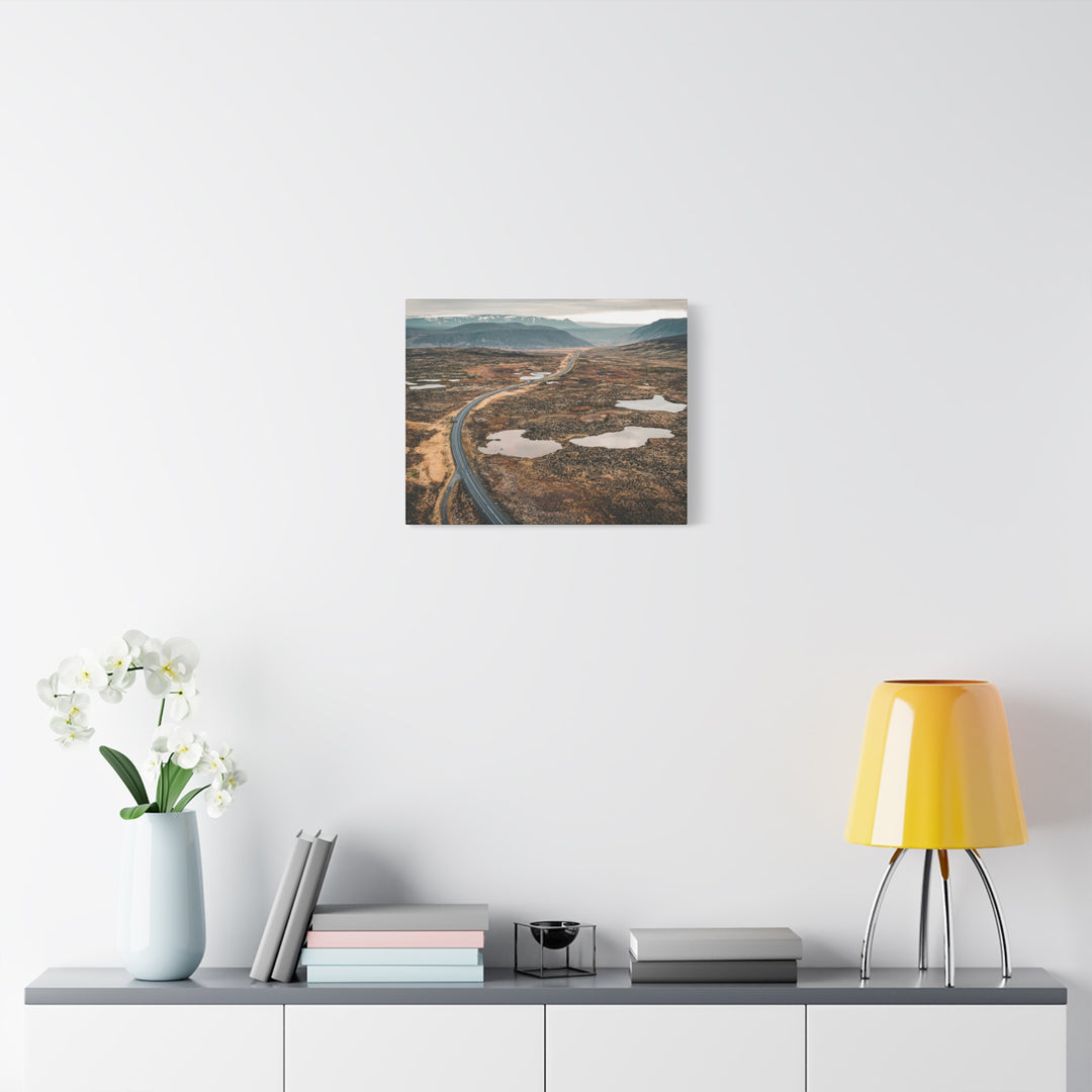 A Road Worth Traveling | Freedom | Matte Canvas Art Print | Elemental Escape Collection