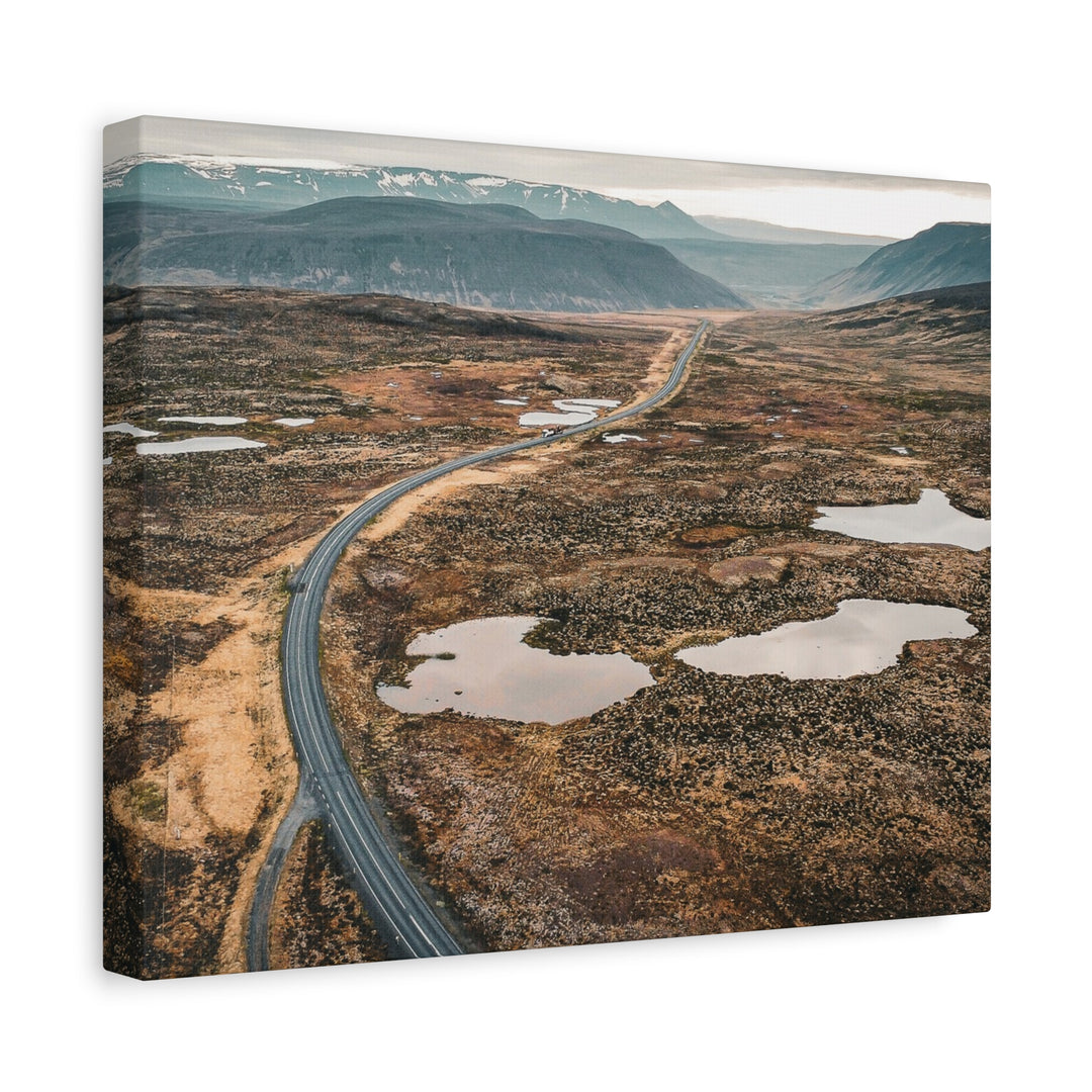 A Road Worth Traveling | Freedom | Matte Canvas Art Print | Elemental Escape Collection