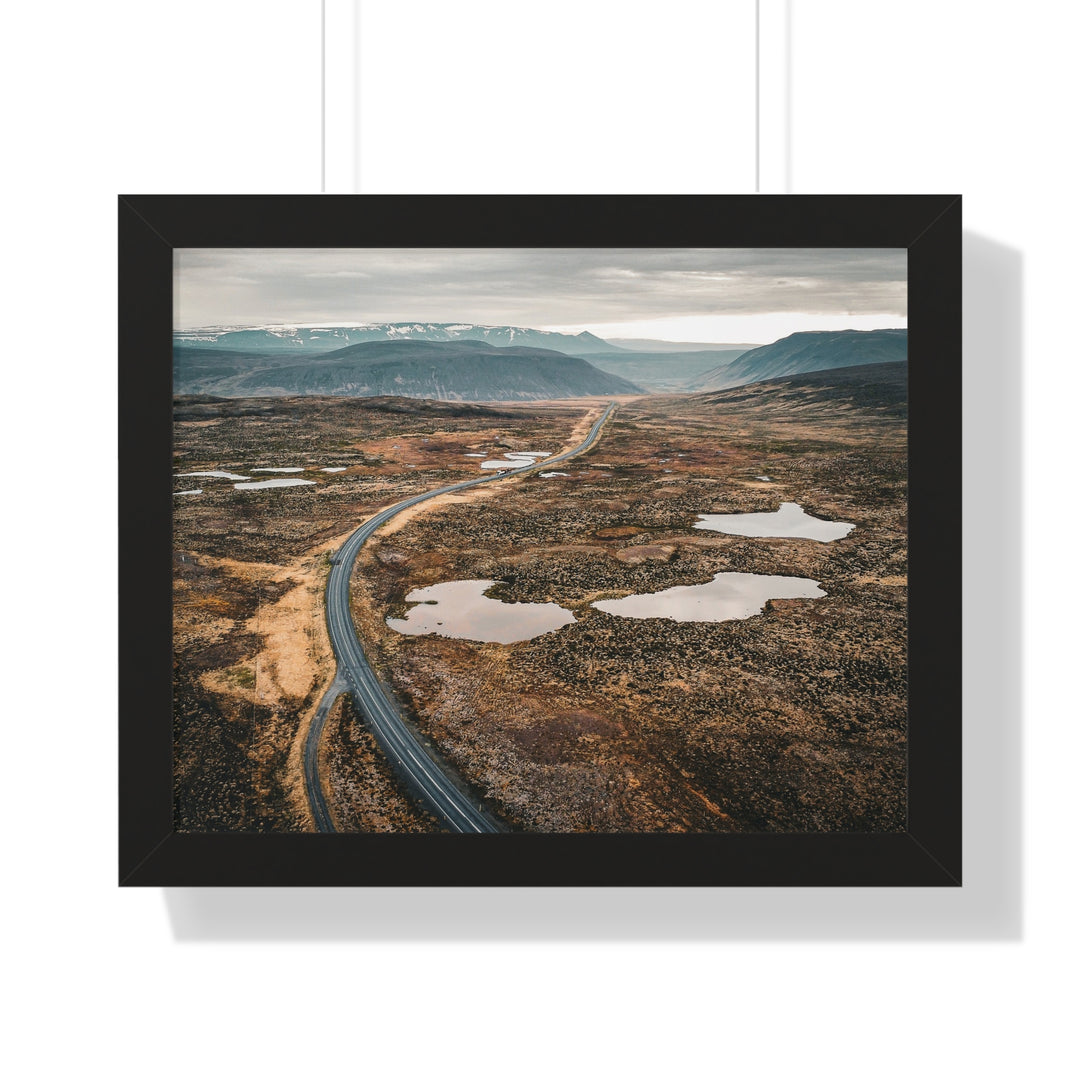 A Road Worth Traveling | Freedom | Framed Print | Elemental Escape Collection