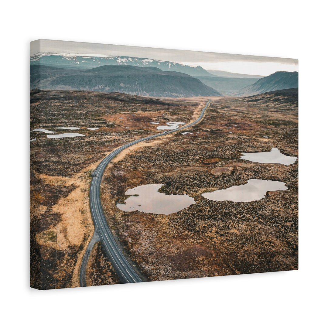 A Road Worth Traveling | Freedom | Matte Canvas Art Print | Elemental Escape Collection
