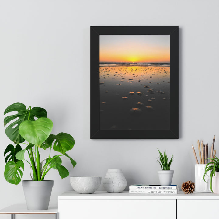 Burrows at Sunrise - Framed Print