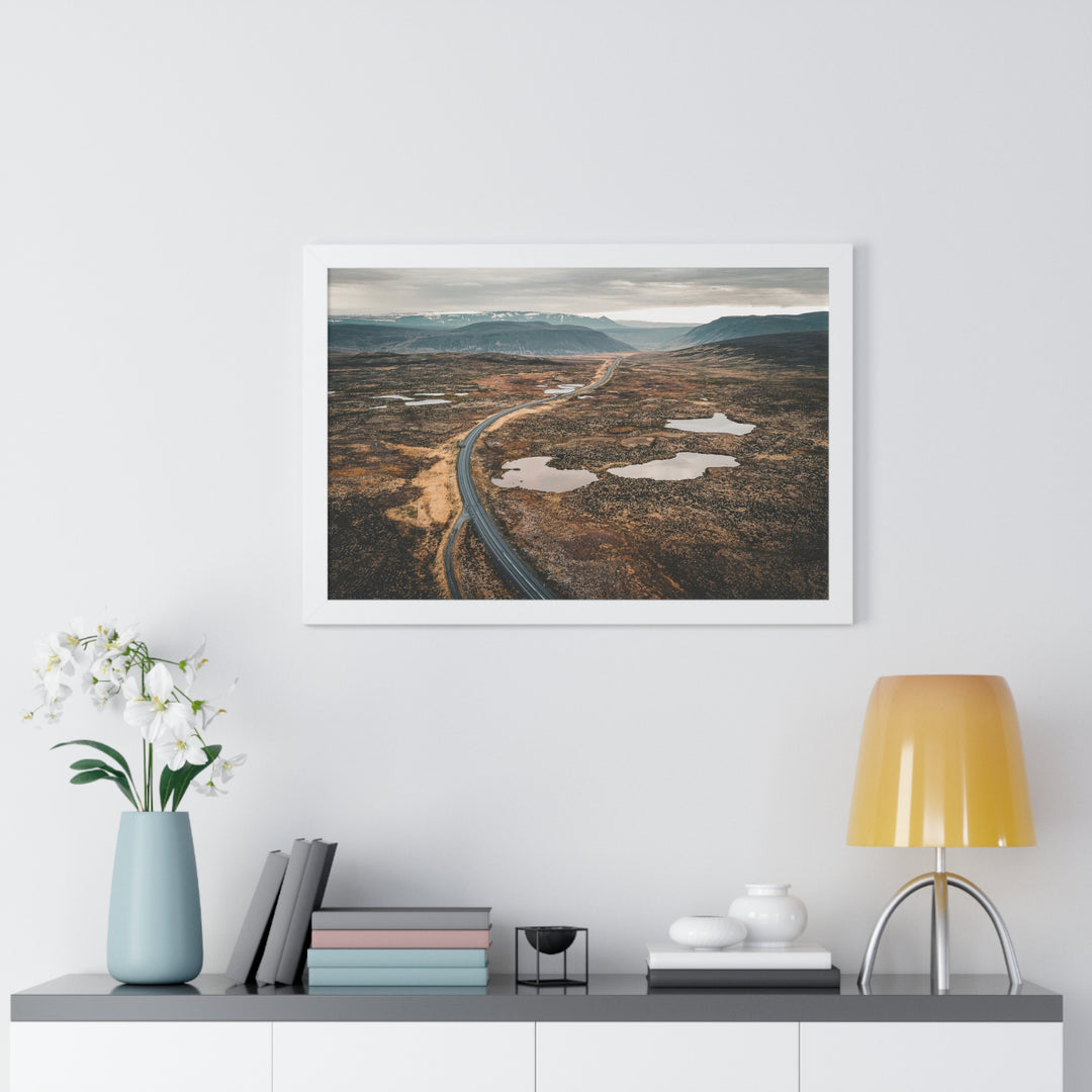 A Road Worth Traveling | Freedom | Framed Print | Elemental Escape Collection