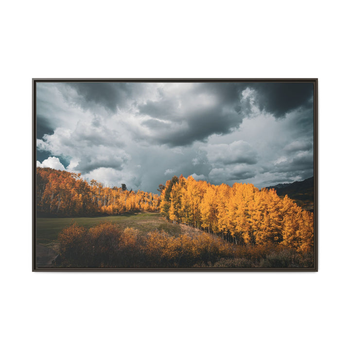 Courage | Framed Matte Canvas Art Print | Elemental Escape Collection