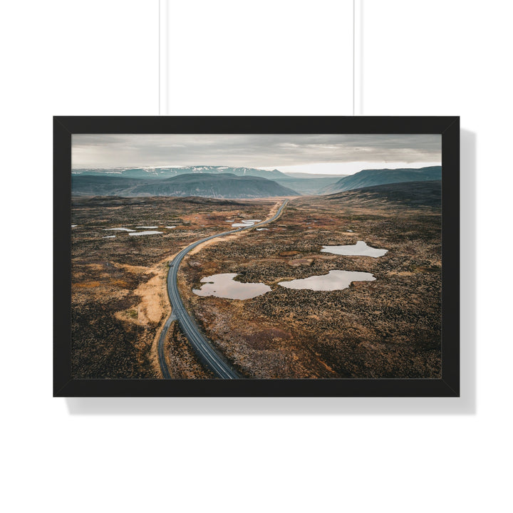 A Road Worth Traveling | Freedom | Framed Print | Elemental Escape Collection