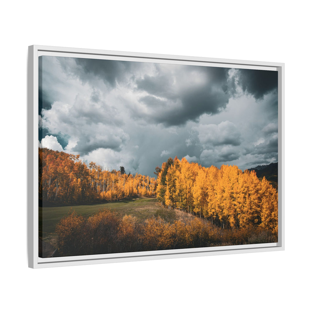 Courage | Framed Matte Canvas Art Print | Elemental Escape Collection