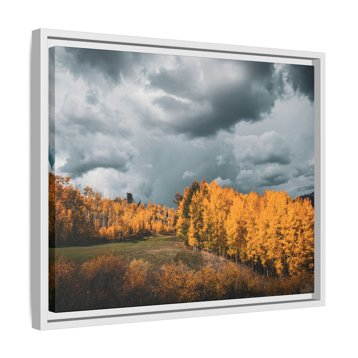 Courage | Framed Matte Canvas Art Print | Elemental Escape Collection