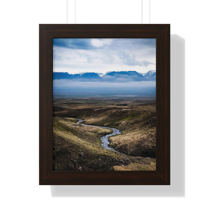 The Fog Approaches - Framed Print