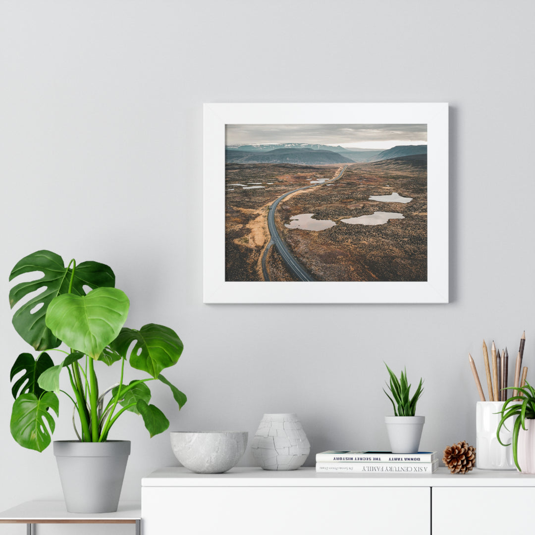 A Road Worth Traveling | Freedom | Framed Print | Elemental Escape Collection