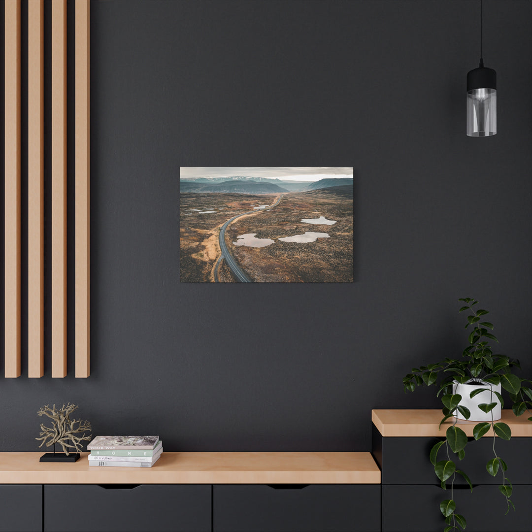 A Road Worth Traveling | Freedom | Matte Canvas Art Print | Elemental Escape Collection
