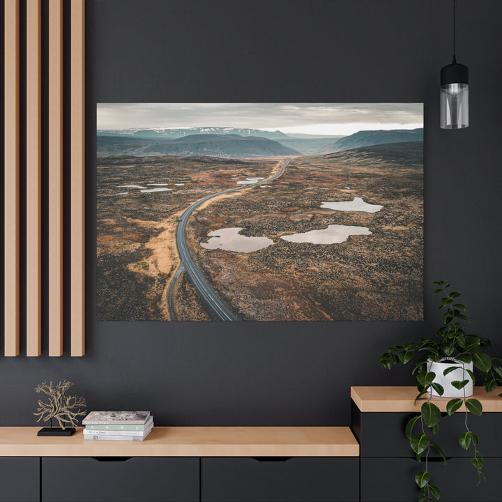A Road Worth Traveling | Freedom | Matte Canvas Art Print | Elemental Escape Collection