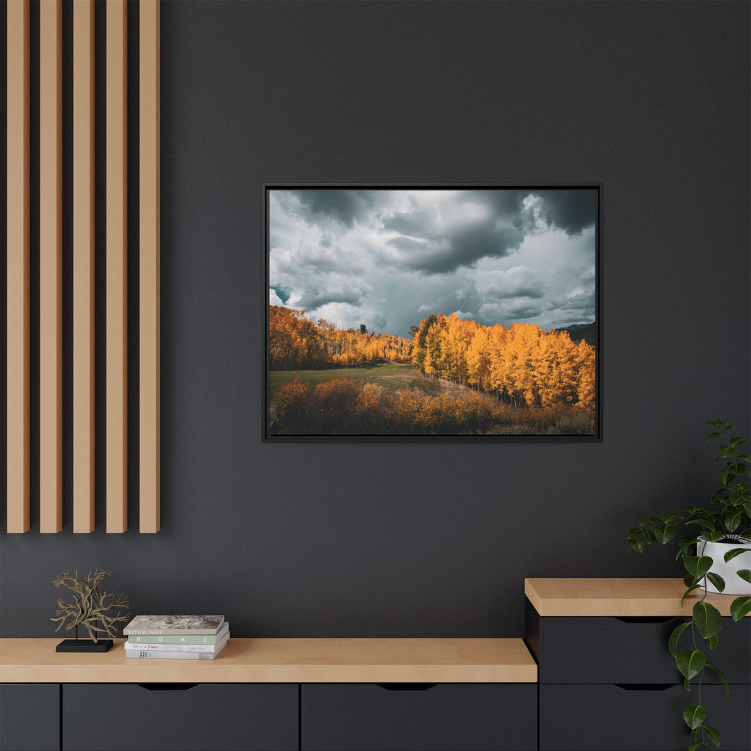 Courage | Framed Matte Canvas Art Print | Elemental Escape Collection