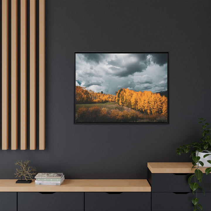 Courage | Framed Matte Canvas Art Print | Elemental Escape Collection