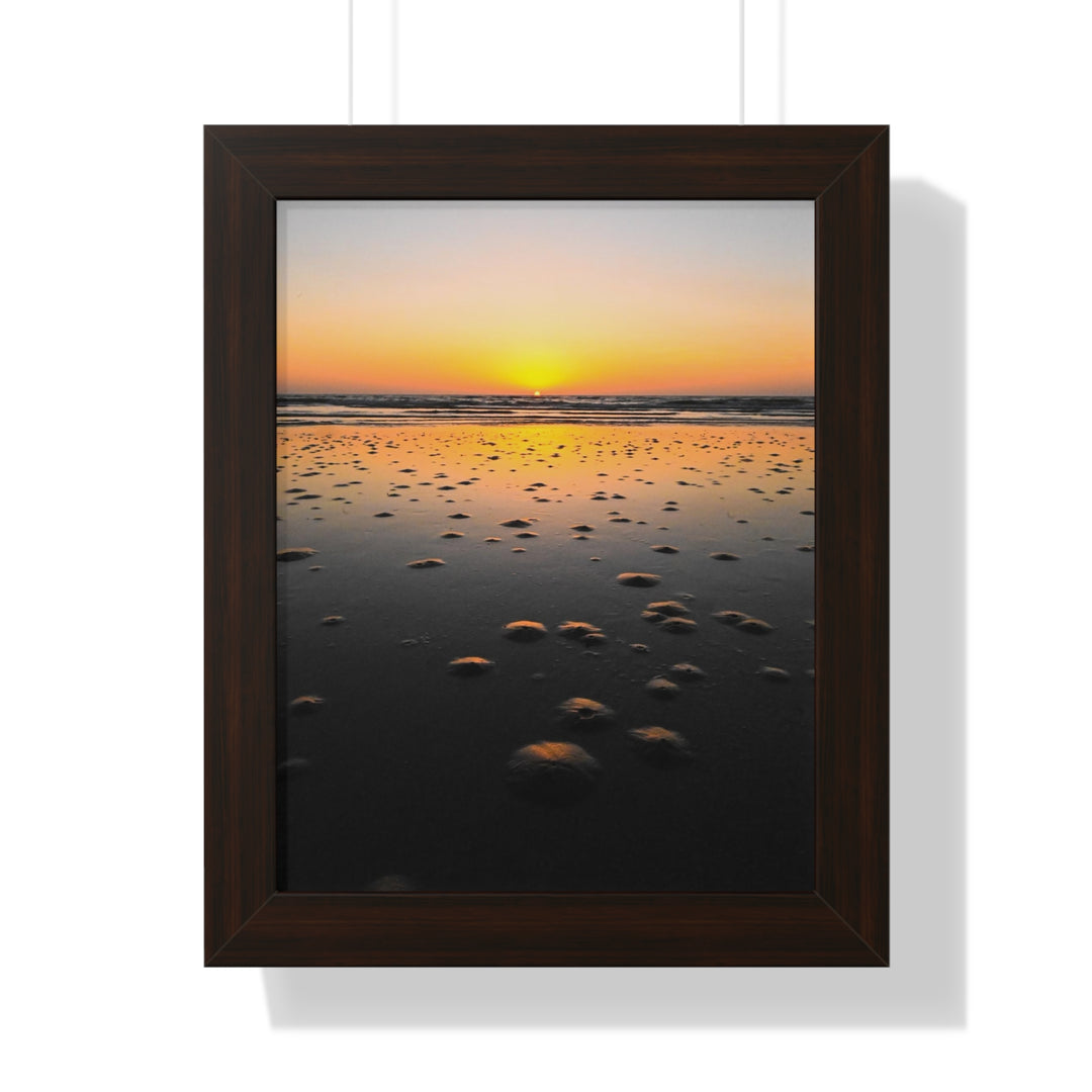Burrows at Sunrise - Framed Print
