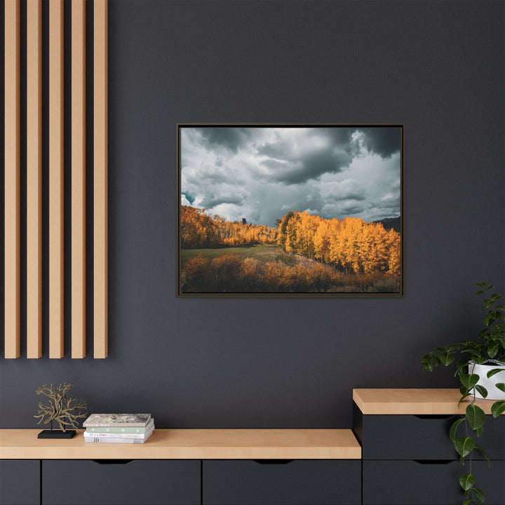 Courage | Framed Matte Canvas Art Print | Elemental Escape Collection