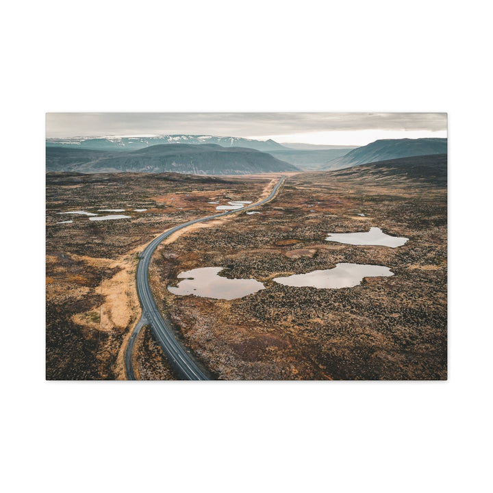 A Road Worth Traveling | Freedom | Matte Canvas Art Print | Elemental Escape Collection