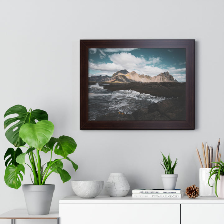 Crashing Sea - Framed Print