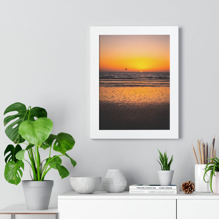 Sunrise on the Sea - Framed Print
