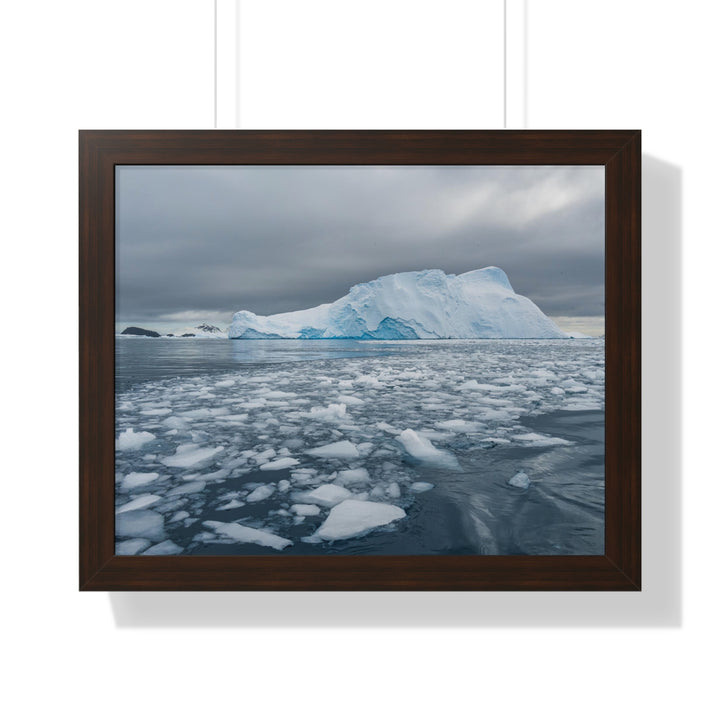 Lane of Ice - Framed Print