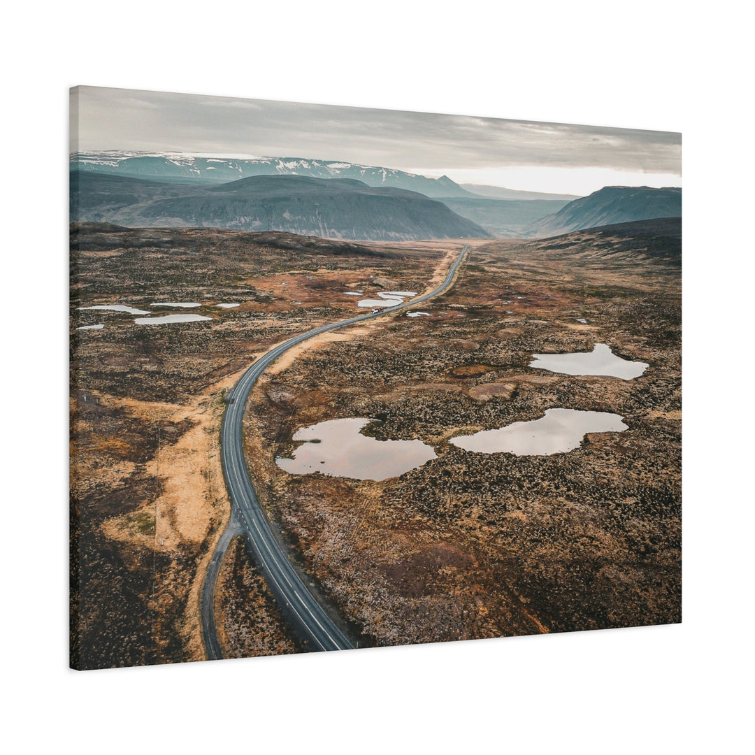 A Road Worth Traveling | Freedom | Matte Canvas Art Print | Elemental Escape Collection
