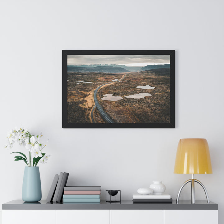A Road Worth Traveling | Freedom | Framed Print | Elemental Escape Collection