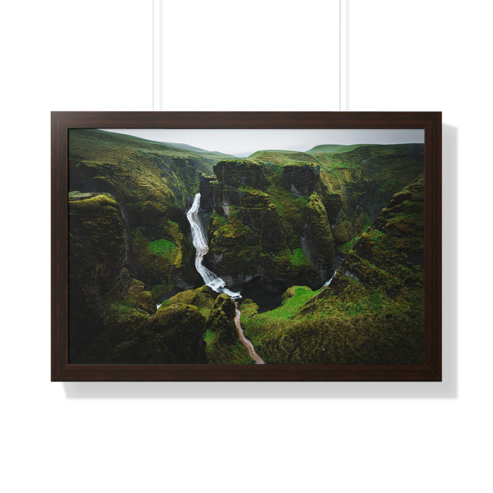 A Green Dream - Framed Print