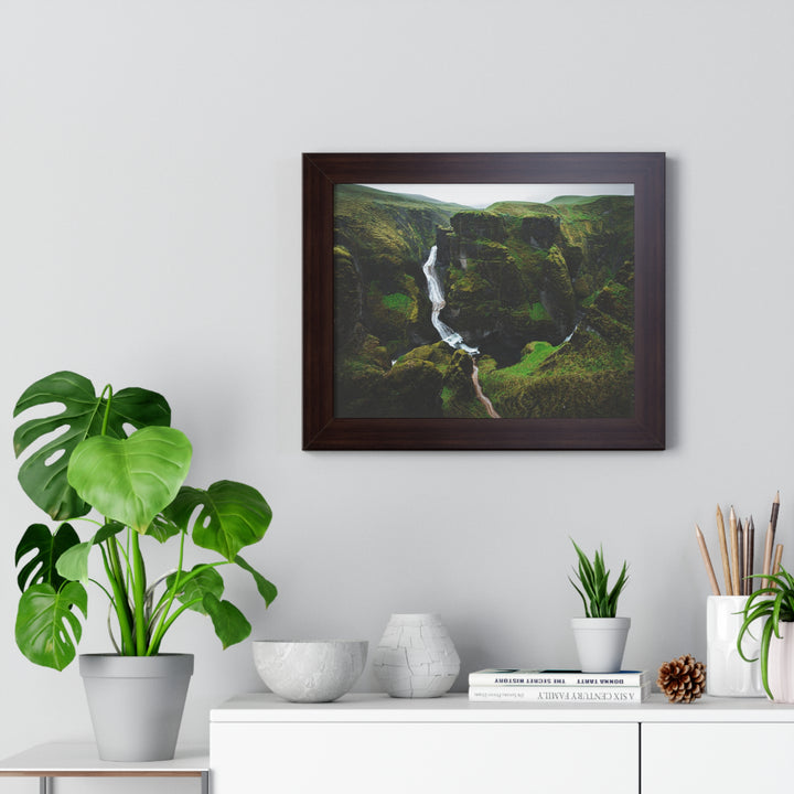 A Green Dream - Framed Print