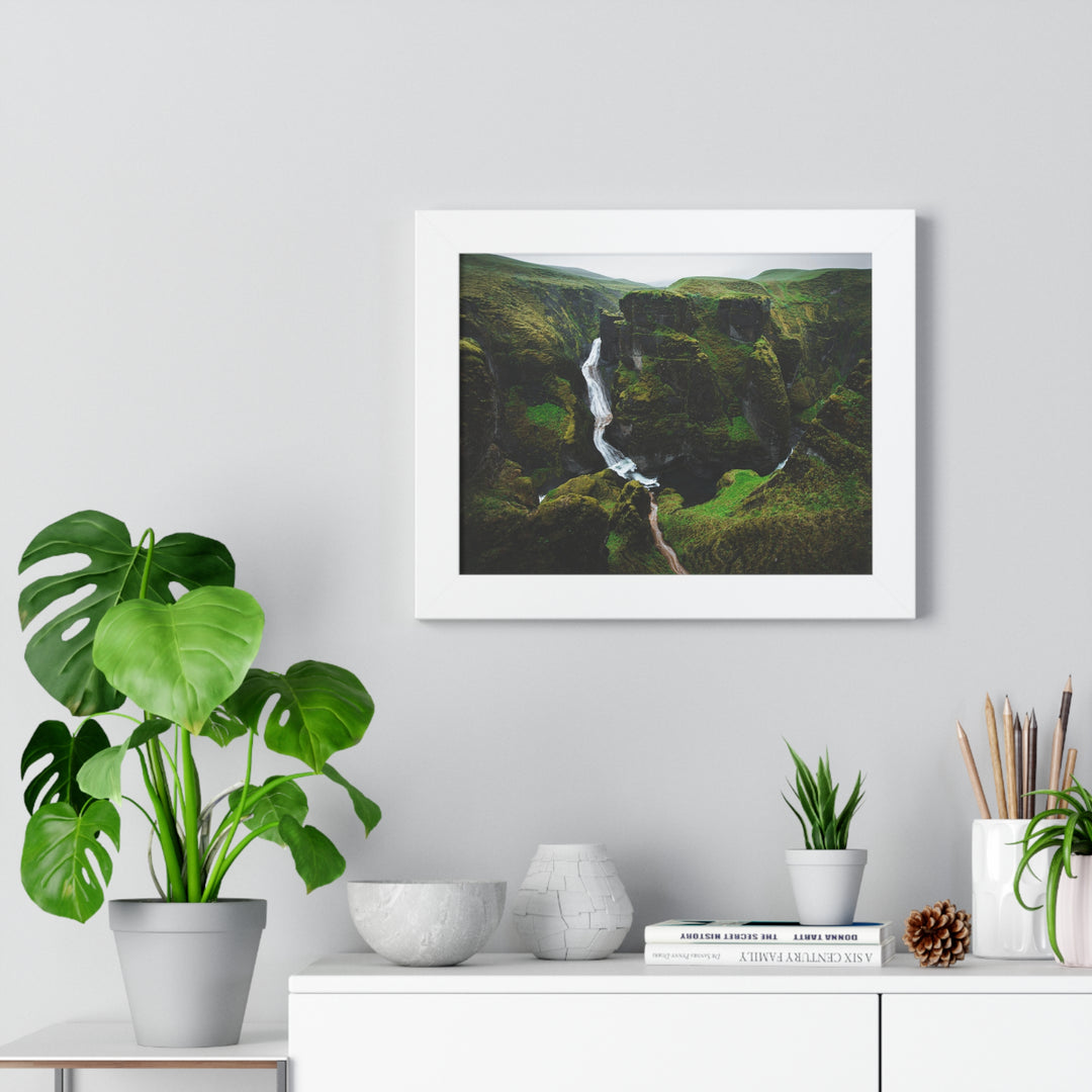 A Green Dream - Framed Print