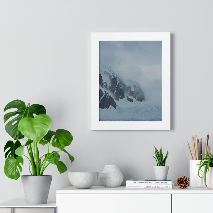The Mist Descends - Framed Print