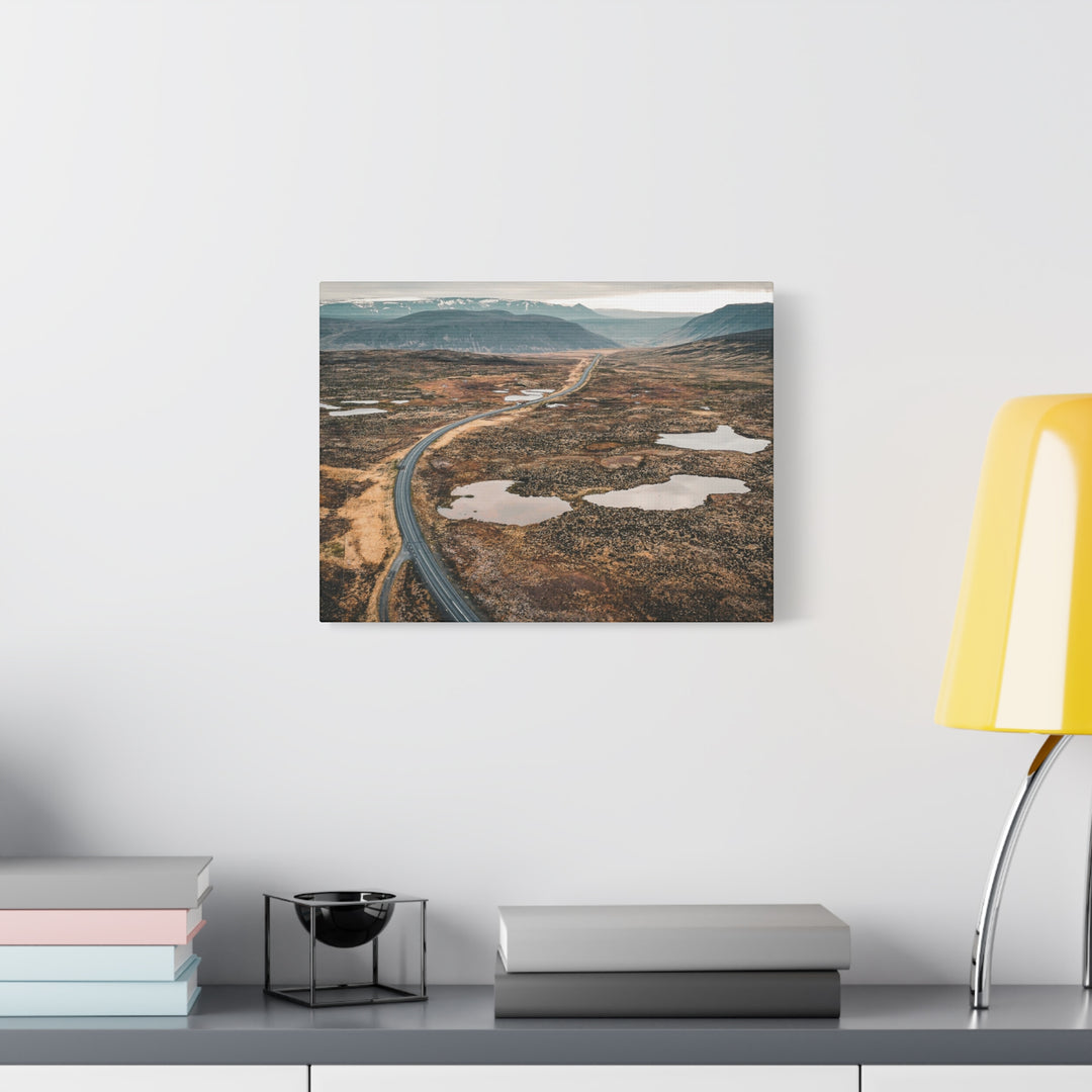 A Road Worth Traveling | Freedom | Matte Canvas Art Print | Elemental Escape Collection