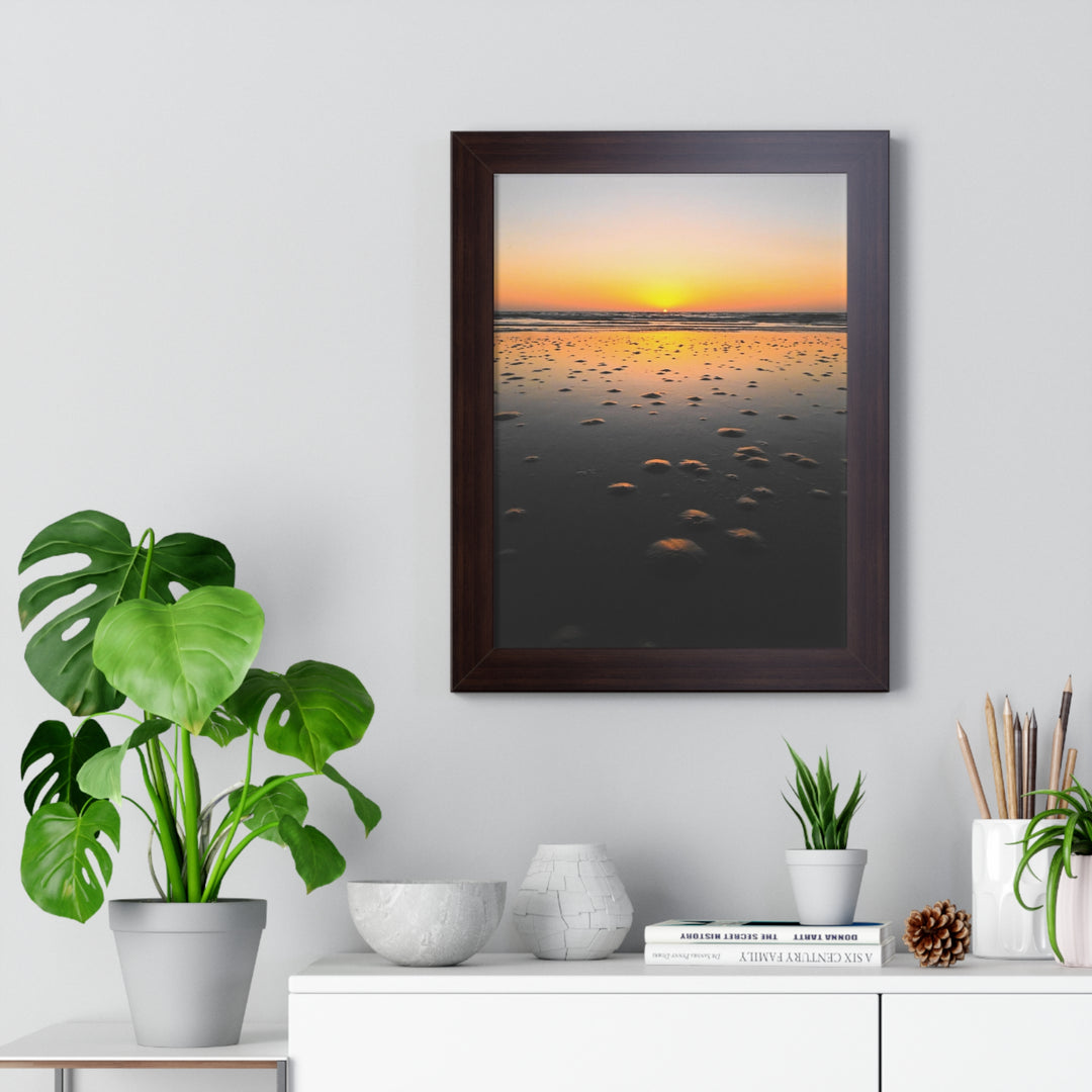 Burrows at Sunrise - Framed Print