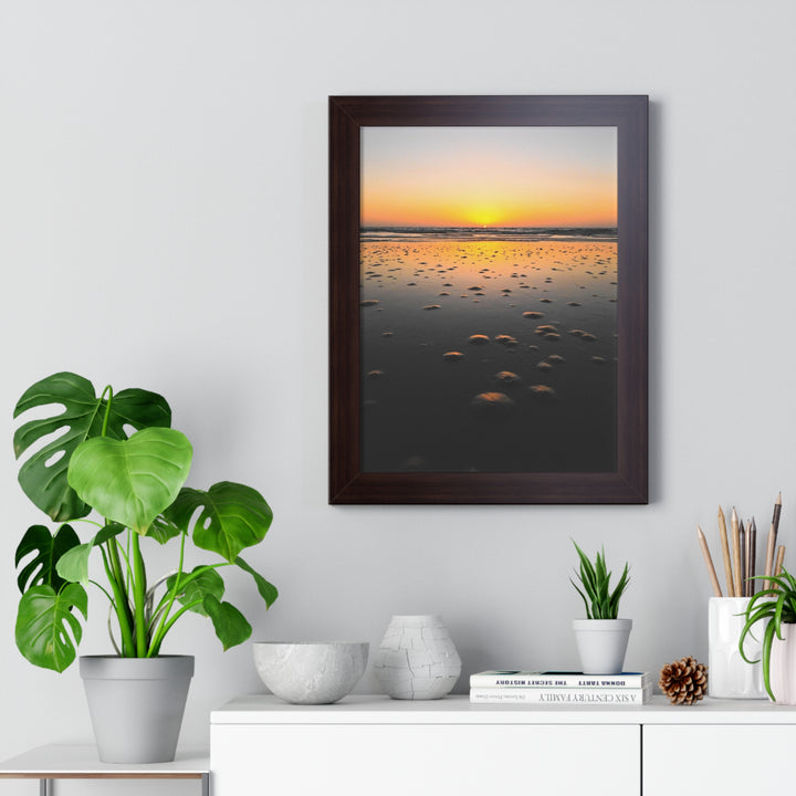 Burrows at Sunrise - Framed Print