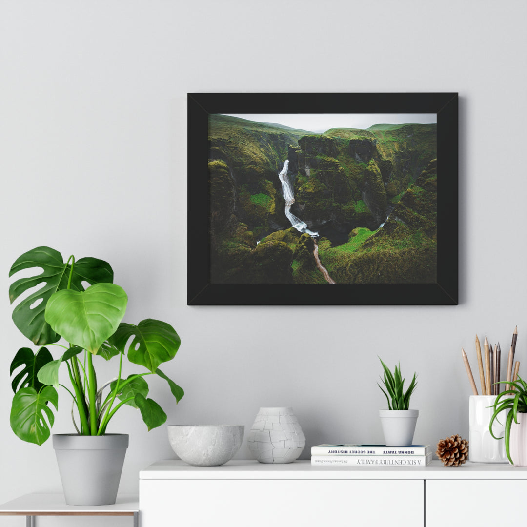 A Green Dream - Framed Print